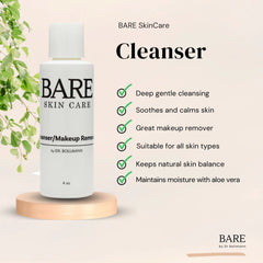 BARE SkinCare CLEANSER and MAKEUP REMOVER - Bare Skin Care by Dr. Bollmann