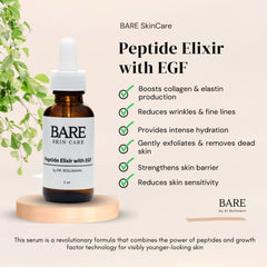 BARE SkinCare Peptide Elixir with EGF - Bare Skin Care by Dr. Bollmann