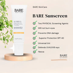 BARE SkinCare Silc Sheer Sun Screen - Bare Skin Care by Dr. Bollmann