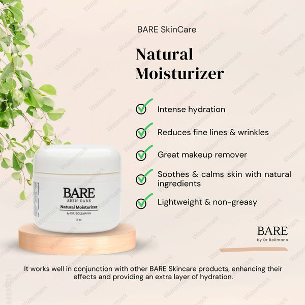 BARESkinCare NATURAL MOISTURIZER - NEW PRODUCT!