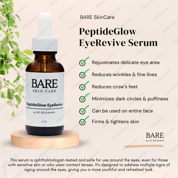 BARE SkinCare PeptideGlow EyeRevive Serum