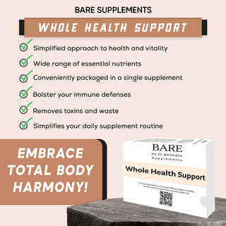 Whole Health Support – Comprehensive Supplement for Optimal Wellness &...