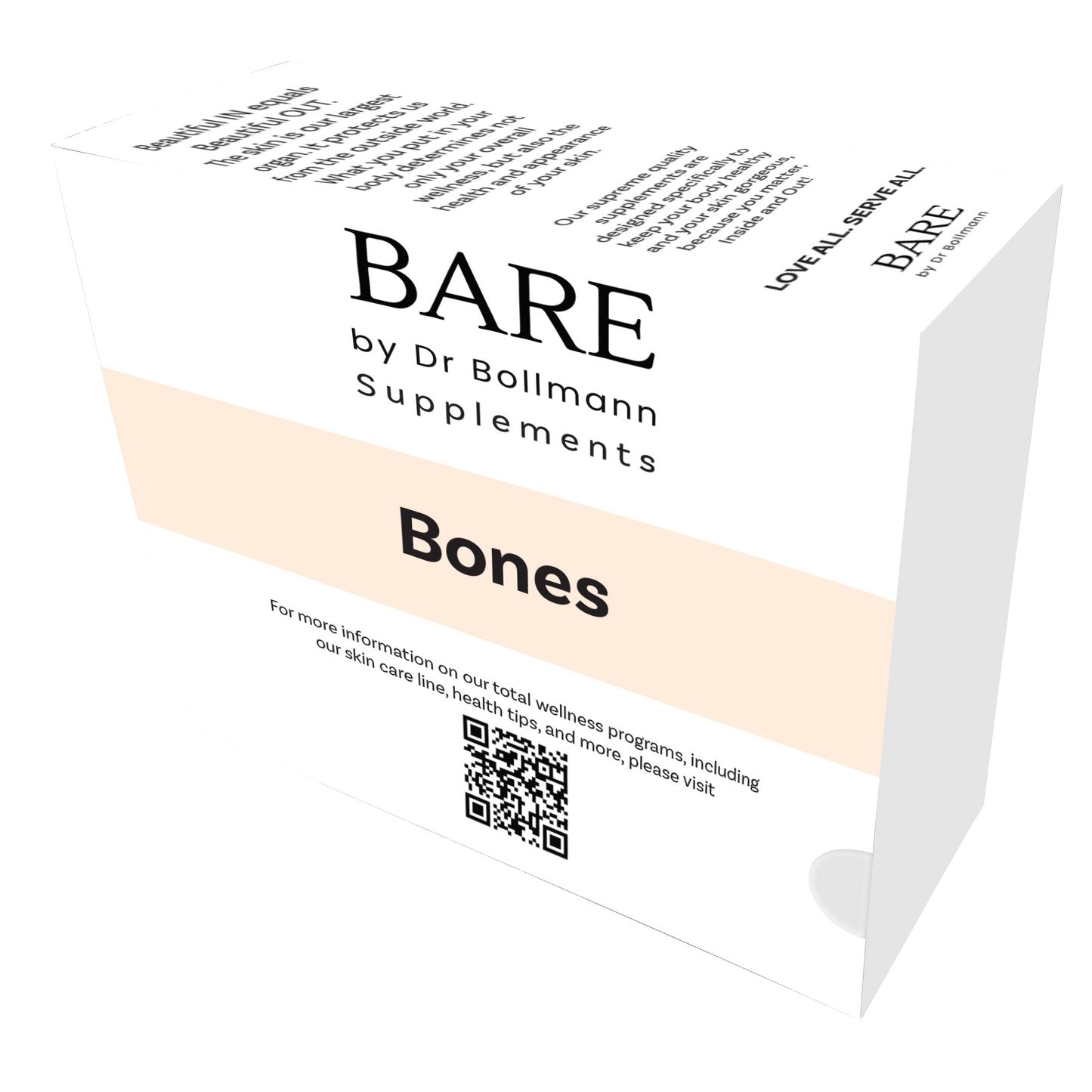 BARE byDrB Bones (Bone Health) - Bare Skin Care by Dr. Bollmann